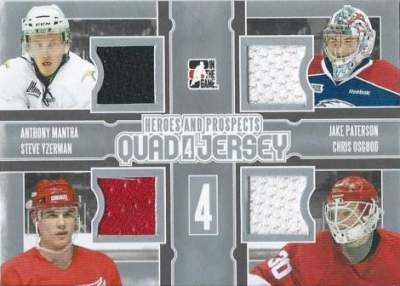 2013-14 Heroes & Prospects Game-Used Jersey RC - JAKE VIRTANEN #M-08