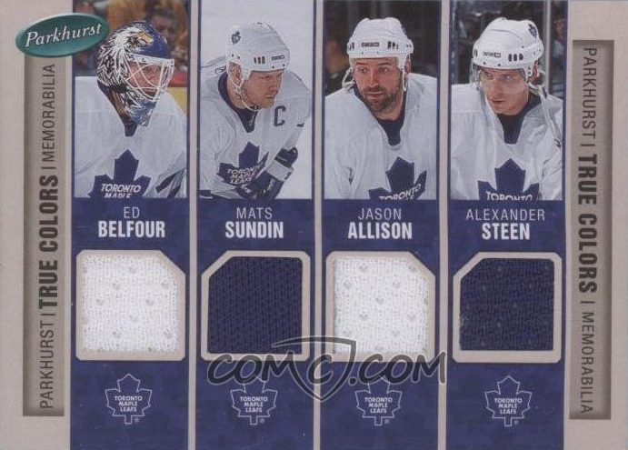 True Colors Front Ed Belfour Mats Sundin Jason Allison