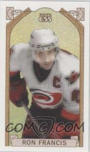 Rob Blake player worn jersey patch hockey card (Colorado Avalanche) 2003  Topps C55 #TRRB