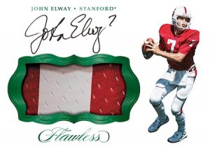 Patch Autograph Emerald John Elway