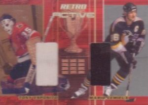 2000-01 NHL BAP ITG Ultimate Sergei Gonchar Adam Oates Teammates GU Jersey  #d/70