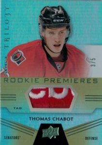 Rookie Premieres Level 3 Green Tag Thomas Chabot