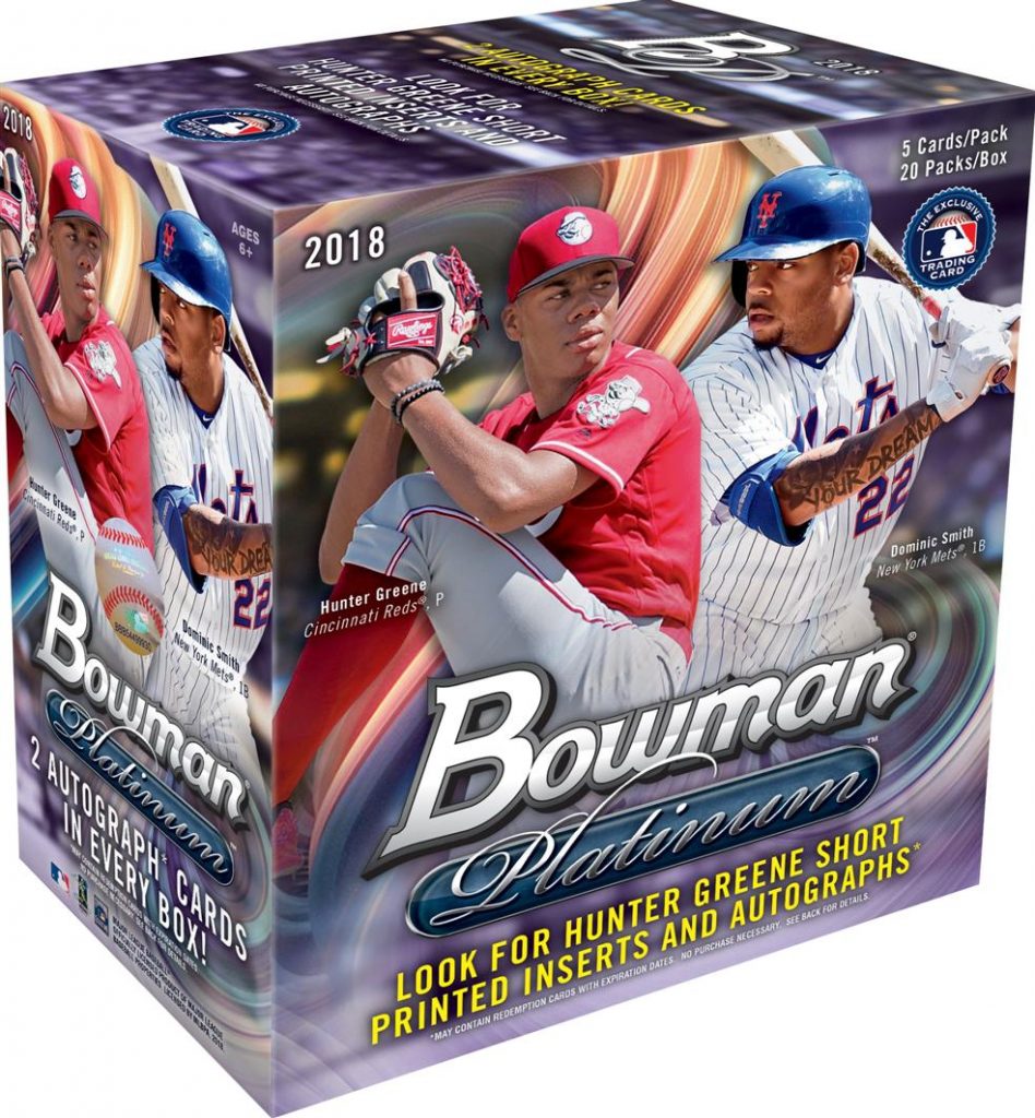 2018 Bowman Platinum Checklistcenter