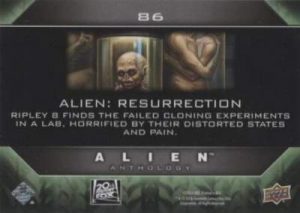 2016 Alien Anthology Base 86 Back Picture