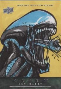 2015 Alien Anthology Artist Sketch Card