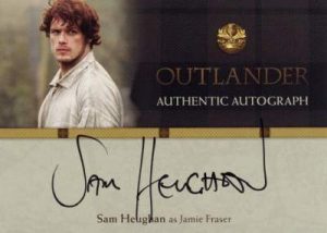 Outlander Autographs Sam Heughan