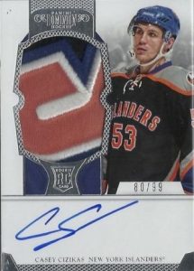 Prime Dominion Rookie Auto Patch Casey Czikas