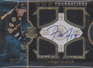 Foundations Quad Jersey Auto Tyler Seguin