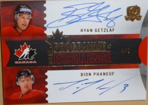 Program of Excellence Dual Getzlaf, Phaneuf