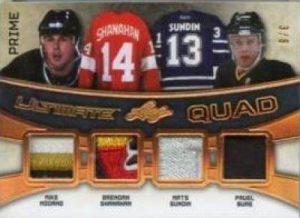 Ultimate Quad Mem Prime Modano, Shanahan, Sundin, Bure