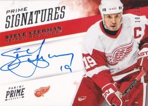 Prime Signatures Steve Yzerman