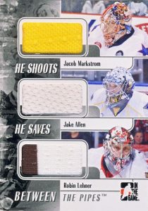 He Shoots, He Saves Redemption Jacob Markstrom, Jake Allen, Robin Lehner