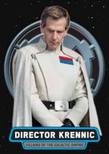 Villains of the Galalctic Empire Director Krennic