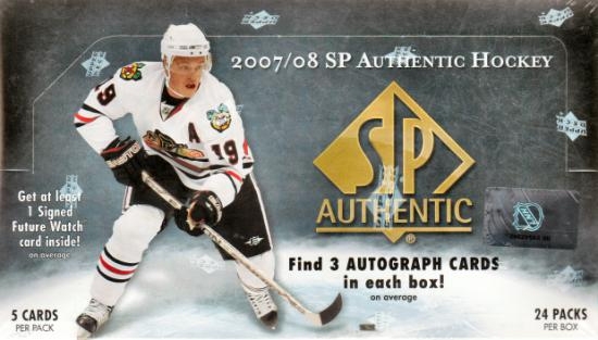 2007-08 SP Authentic Sign of the Times #STNB Nicklas Backstrom RC AUTO  CAPITALS