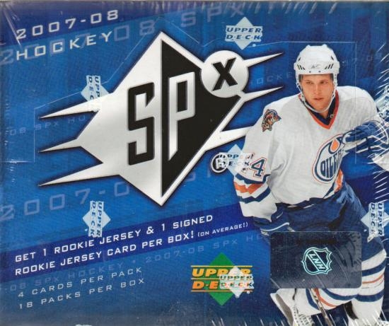 2007-08 SPx Rookie Jersey Ryan Parent #198 Philadelphia Flyers #’d 1289/1599