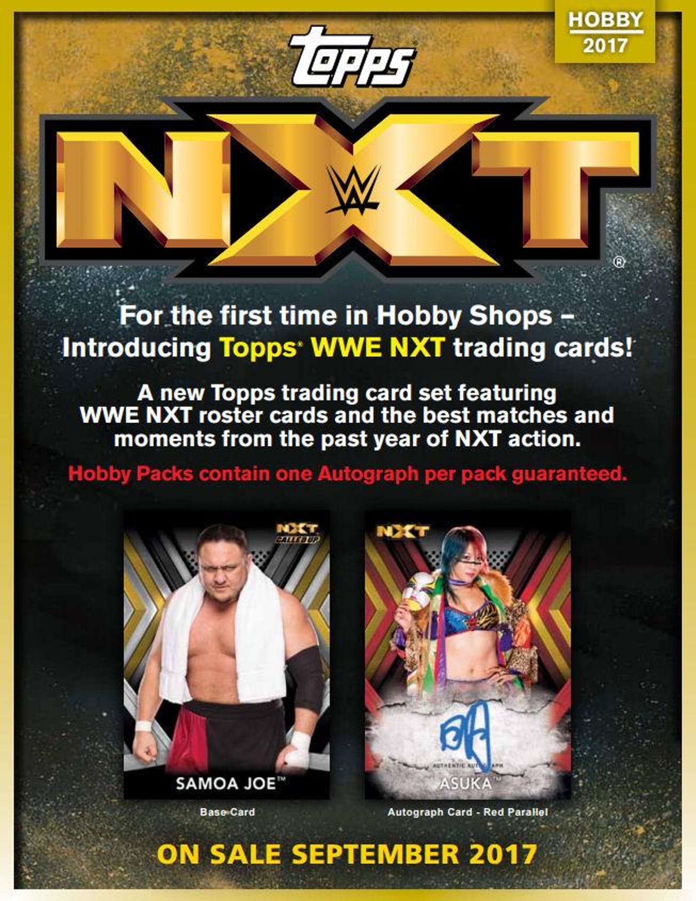 2017 Topps WWE NXT - Checklistcenter.com