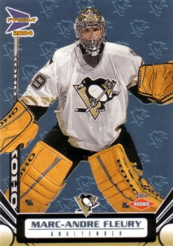 Rookies Marc-Andre Fleury - Checklistcenter.com