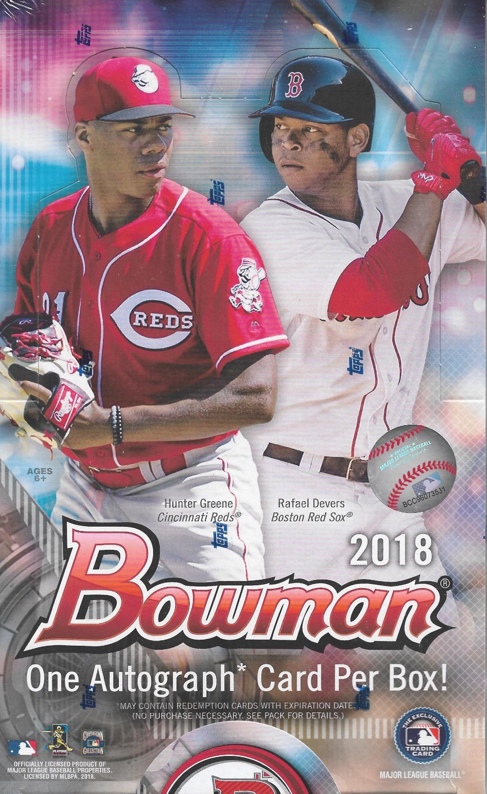 HARRISON BADER RC 2018 Bowman Platinum 67 Blue Parallel 