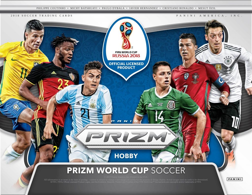 2018 Panini Prizm World Cup Soccer Checklist