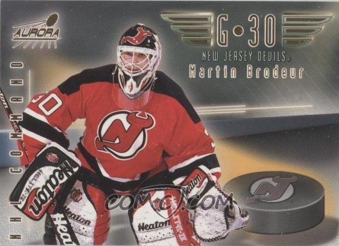 NHL Command Martin Brodeur - Checklistcenter.com