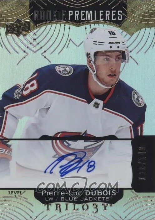 2017-18 Ud Trilogy - Hockey Card Checklist - Checklistcenter.com