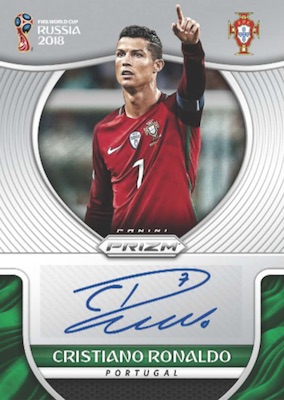 Signatures Cristiano Ronaldo - Checklistcenter.com