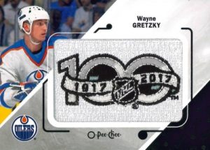 Manufactured Patches 100th Anniversary Wayne Gretzky