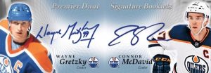 Dual Signature Booklets Wayne Gretzky, Connor McDavid