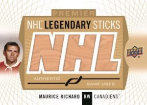 NHL Legendary Sticks Maurice Richard