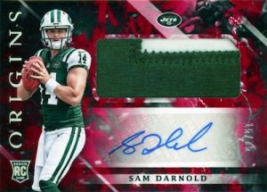 Rookie Jumbo Patch Auto Sam Darnold