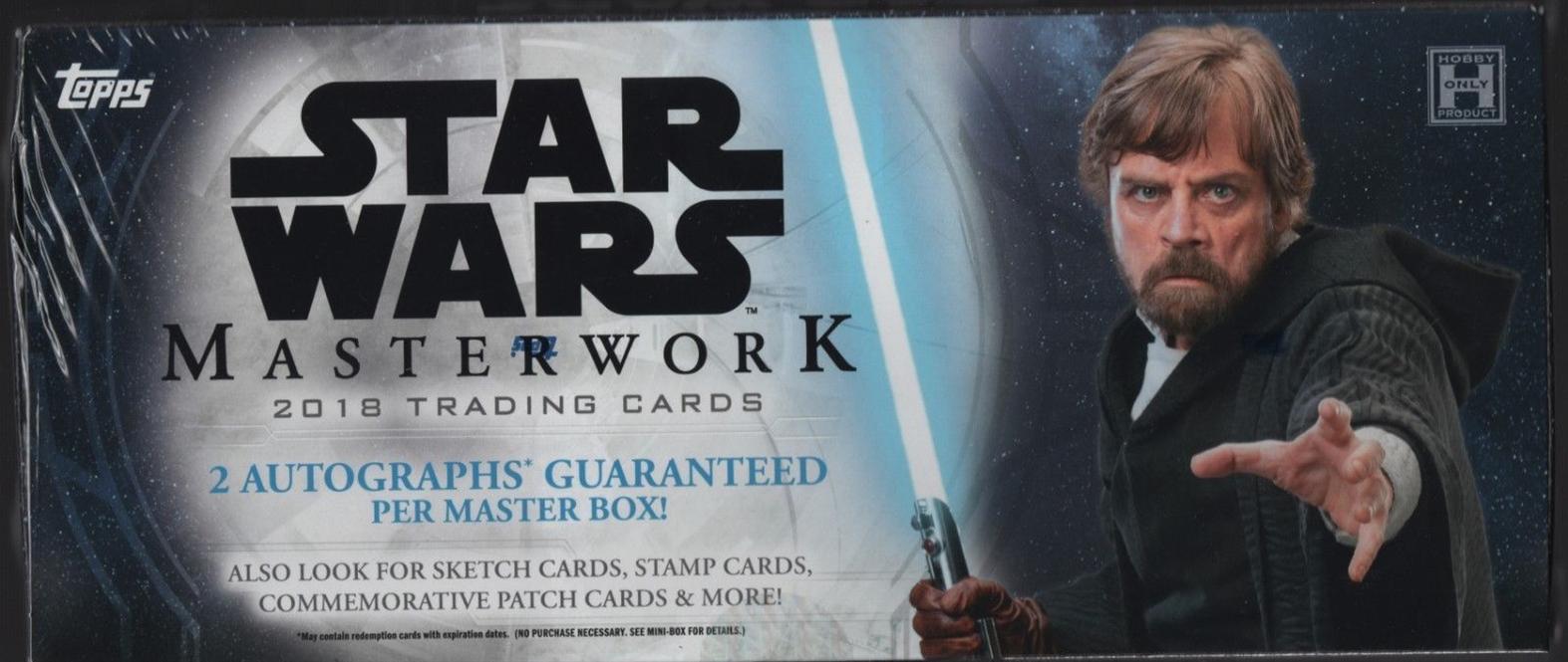 2018 Star Wars Masterwork - Entertainment Card Checklist