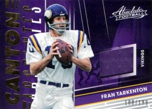 Canton Absolutes Relics Fran Tarkenton