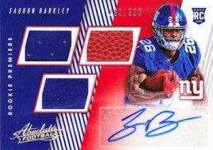 Rookie Premiere Material Autos Saquon Barkley