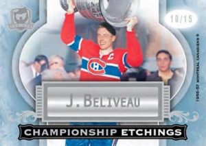 Championship Etchings Jean Beliveau