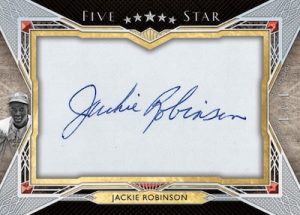 Five Star Cut Signatures Jackie Robinson