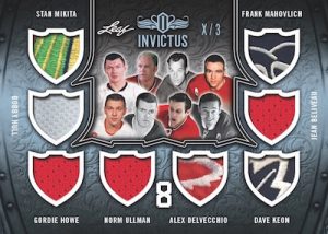 The Invisctus 8 Stan Mikita, Bobby Hull, Gordie Howe, Norm Ulman, Alex Delvecchio, Dave Keon, Jean Beliveau, Fran Mahovlich MOCK UP