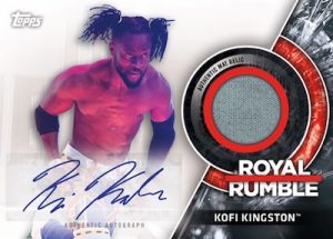 Auto Royal Rumble 2018 Mat Relic Kofi Kingston