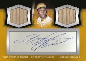 Dual Relic Cut Signature Roberto Clemente