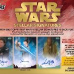 2018 Topps Star Wars Stellar Signatures