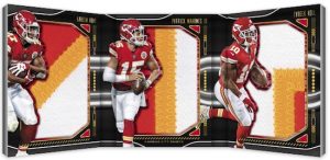 Nexus Tri-Fold Jumbo Jersey Book Gold Careem Hunt, Patrick Majomes II, Tyreek Hill