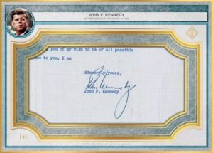 Oversized Cut Signatures JFK