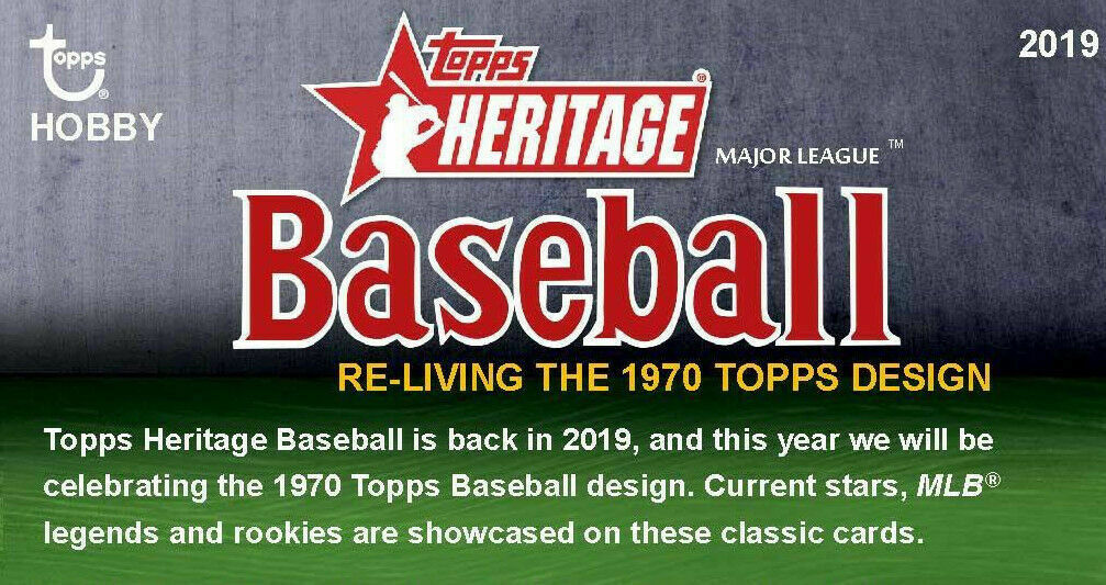 2019 Topps Heritage - Baseball Card Checklist - Checklistcenter.com