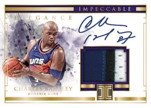 Elegance Retired Jersey Auto Charles Barkley