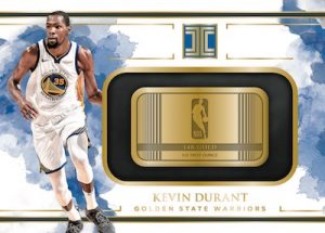 Gold NBA Logo Kevin Durrant