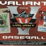 2018 Leaf Valiant Baseball