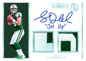 Rookie Dual Swatch Signatured Sam Darnold