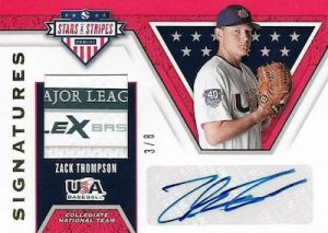 Stars and Stripes Signatures Zack Thompson