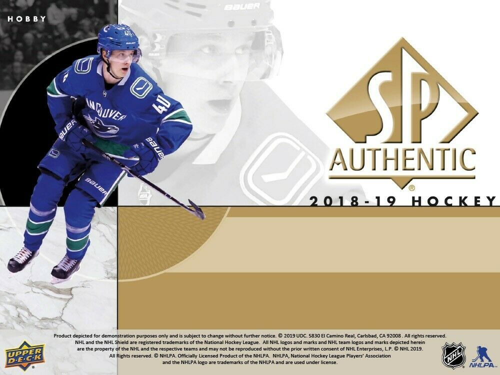  2018-19 SP Authentic Hockey #19 Justin Williams