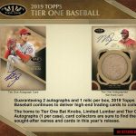 2019 Topps Tier One Baseball