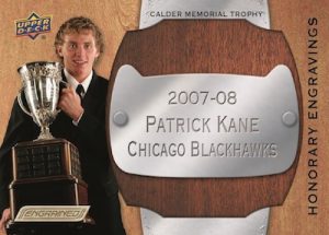 Honorary Engravings Metal Placard Patrick Kane